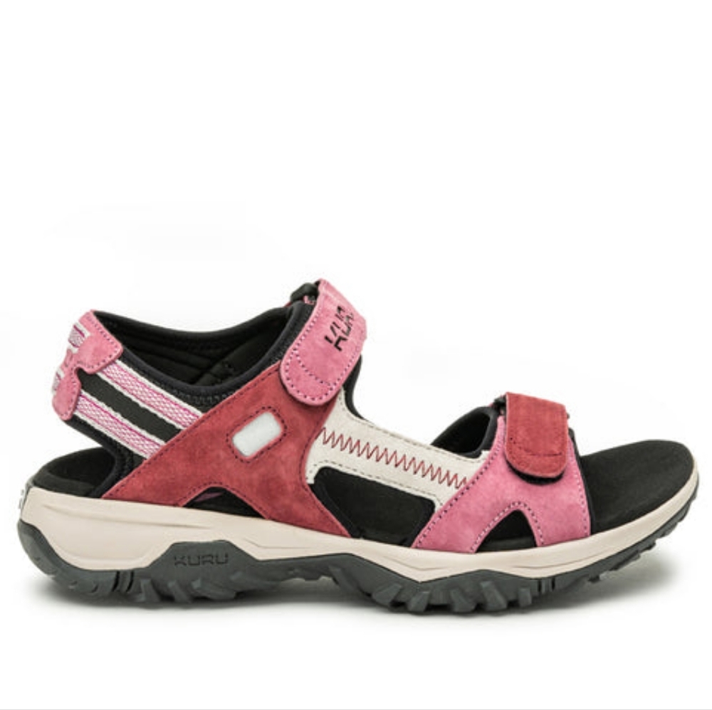 Kuru Tread Sandal Women's sz 11 NWOT Merlot/Almond color